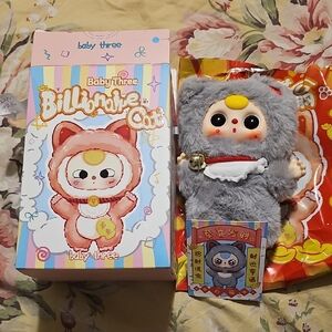 Billionaire Cat Gray Plush